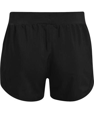 Under Armour Girls' Fly by Shorts - Black/White - Medium - Buy Online on GoSupps.com