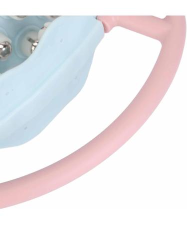 Vcedas Leg Massage Roller - Rotating Steel Balls for Muscle Soreness Relief & Cellulite Reduction - Pink Calf & Thigh Massager - International Shipping Available - Buy Online on GoSupps.com