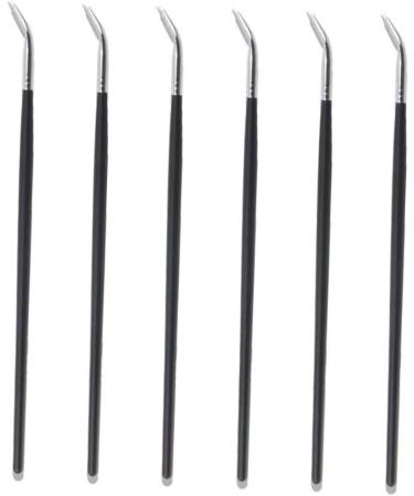 NOLITOY 12 Pcs Eye Liner Brush Bent Liner Brush for Eyes Long Handle Eyeliner Brush Dropshipping 18.1X0.5cmx2pcs As Shownx2pcs - Buy Online on GoSupps.com