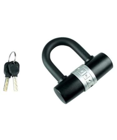 Burg-W chter 1471 U-ironing lock with key universal lock for chains and ropes theft protection ironing strength 14.0 mm 1480 HB 100/55 black