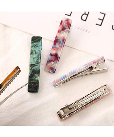 Buy CAREOR 9-Piece Multi-Color Acrylic Resin Hair Clips for Women - Stylish Crocodile Hair Clips - Buy Online on GoSupps.com