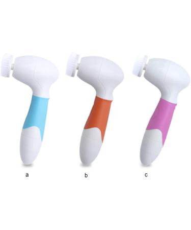 kawehiop 4-in-1 Handheld Electric Face Cleaning Tool Multifunctional Makeup Remover Waterproof Removal Tool Beauty Supplies Pink - Buy Online on GoSupps.com