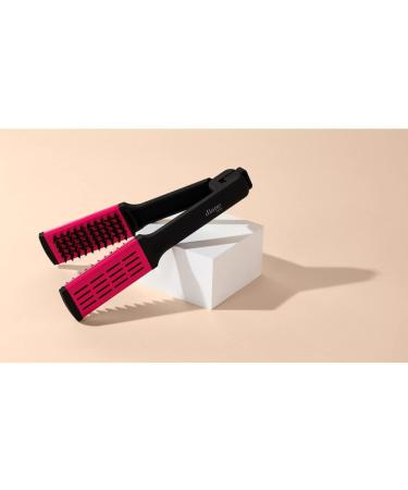 Diane Ceramic Straightening Brush with Nylon Bristles - Ideal for Thick Coarse Hair - Smoothing and Straightening - Black - Buy Online on GoSupps.com