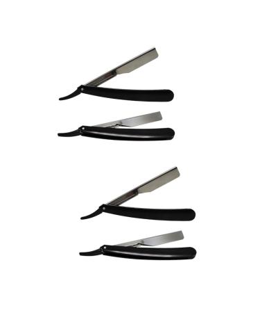 Beaupretty 4 pieces of hand razor Safe razor razor for men bare turfs on shave razor when shaving razor plane men razor razor blade handbook eyebrow trimmer man