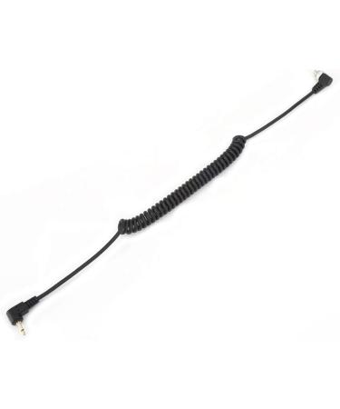 Acouto 2.5mm Male Flash PC Sync Cable with Screw Lock - Coiled Wire - Buy Online on GoSupps.com