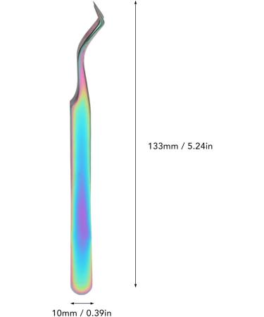 Shop Professional Stainless Steel Eyelash Tweezers - Precision Clamp for False Eyelash Grafting & Extensions - Upgraded Portable Tool for Eyelash Transplantation - Buy Online on GoSupps.com