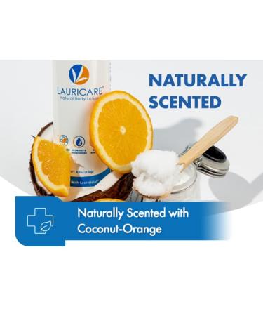 Natural Body Lotion with Lauricidin - Hydrating Formula for Dry Skin | International Shipping Available - Buy Online on GoSupps.com