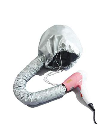 JORCEDI Portable Soft Bonnet Hair Blow Dryer Attachment - Adjustable & Large Drying Bonnet for Natural Curly Hair Care, Speeds Up Drying Time - Buy Online on GoSupps.com