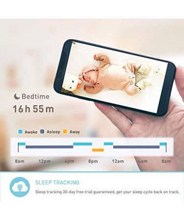 Lollipop Baby Monitor (Turquoise) - with Contactless Breathing Monitoring (No Extra Sensor Required  Subscription Service)  Sleep Tracking and True Crying Detection  Smart AI WiFi Baby Camera - Buy Online on GoSupps.com