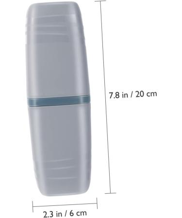 Magiclulu Raccoon Storage Box & Toothbrush Holder - Travel Tooth Cup & Toothpaste Container (Gray 20x6cm) | International Shipping - Buy Online on GoSupps.com