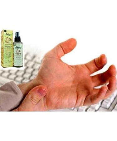 Wang Wan Herbal Medicated Oil Spray for Tendons, Joints & Bones - Thai Massage (70 cc Spray Bottle) - Buy Online on GoSupps.com