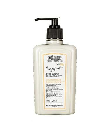 C.O. Bigelow Village Perfumer Moisturizing Body Lotion for Women and Men, Grapefruit Scented Lotion - No. 1951, 10 fl oz