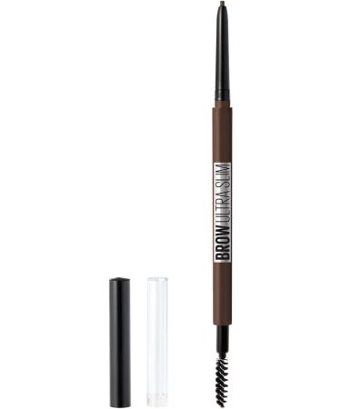 Maybelline New York Brow Ultra Slim Pencil for Brow Temperature with KAM and Ultrafina Color Tip 006 Black Brown - 2 Cosmetics - Buy Online on GoSupps.com