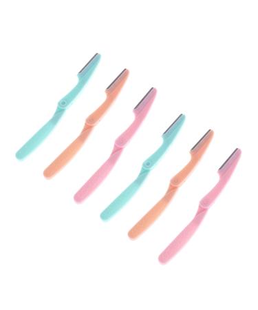 Frcolor 6-Piece Facial Razor Set - Men's & Women's Eyebrow Trimmers & Face Razors for Smooth Skin - Buy Online on GoSupps.com