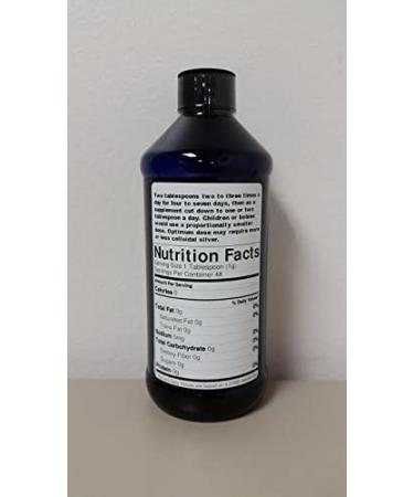 Nano Silver Colloidal Silver Mineral Supplements 68 Oz - 20 PPM Liquid | Set of Four 17 Oz Bottles - Buy Online on GoSupps.com
