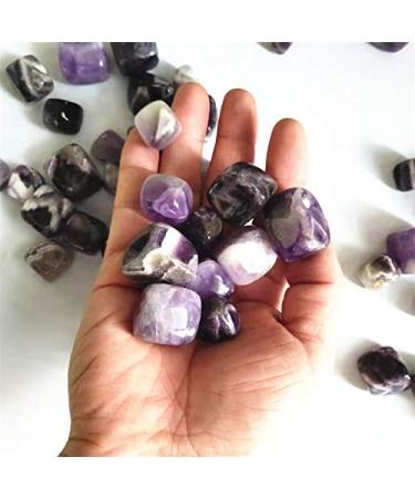100g Natural Dream Amethyst Crystal Tumble Stone Crystal Cube for Decoration Chakra Reiki Balancing