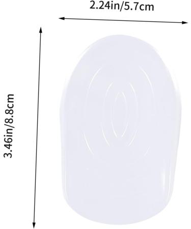 FOMIYES 12 Pairs Heel Pad Shoe Inserts for Women - Silicone Insoles for Comfort & Support | Invisible Forefoot & Increased Sole Pads - Buy Now - Buy Online on GoSupps.com