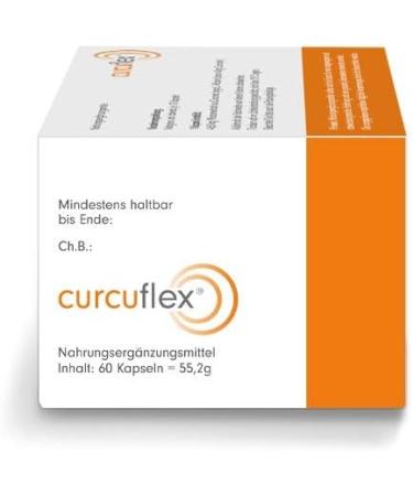 Curcuflex Curcuma Extract Soft Capsules - Highly Bioavailable Micellar Curcumin 60 Capsules | International Shipping Available - Buy Online on GoSupps.com
