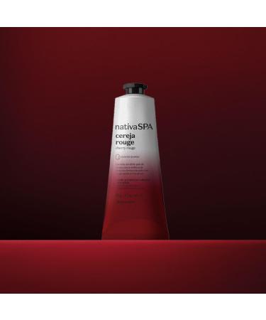  O BOTICARIO O Botic rio Nativa SPA Cherry Red 50g | Scented Hand Cream | Deep Hydration with Quinoa Oil | Vegan - Buy Online on GoSupps.com