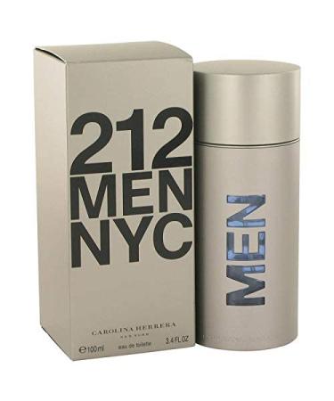 212 Carolina Herrera for Men 3.4 oz 100 ml Eau de Toilette Spray - Buy Online on GoSupps.com