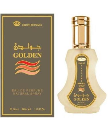 Golden - Al-Rehab Eau De Natural Perfume Spray- 35 ml (1.15 fl. oz) 1.15 Fl Oz (Pack of 1)