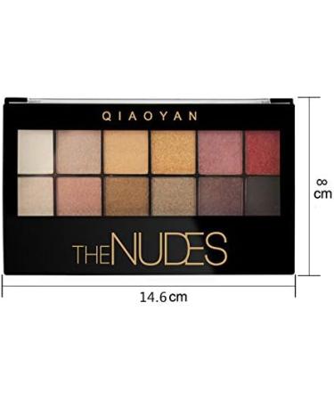 Clest F&H Eyeshadow Palette Makeup Matte Shimmer 12 Colors Pigmented Cosmetic Eye Shadows for Eye Makeup Long-Lasting Wear-1 color1 - Buy Online on GoSupps.com