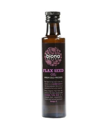 (4 PACK) - Biona - Organic Flax Oil | 250ml | 4 PACK BUNDLE