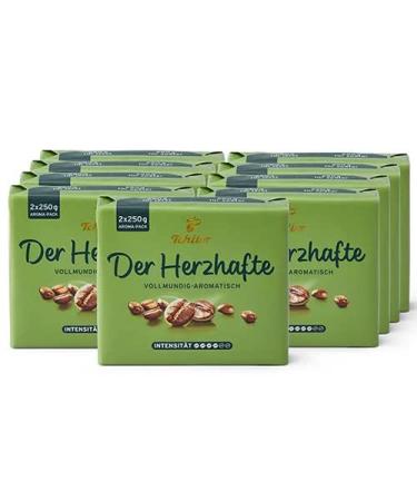 Tchibo - Der Herzhafte Ground Coffee - 9x 500g (2x 250g)