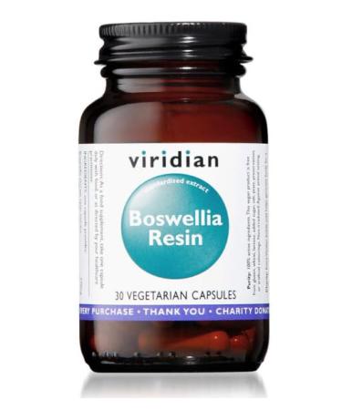 Viridian Boswellia Resin 30 Veg Caps