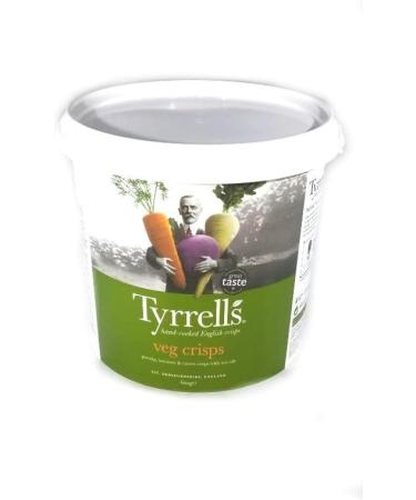 Tyrrells Mixed Root Vegetable Crisps (Tub) - 4x600g - Buy Online on GoSupps.com