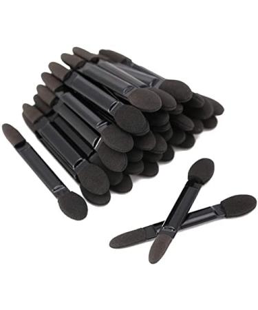 Parence 20-Piece Disposable Eyeshadow Brush Set - Double-Sided Makeup Tools for Flawless Application - Black - Buy Online on GoSupps.com