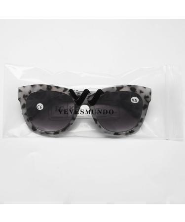 Buy Vevesmundo Women Bifocal Sun Reading Glasses | UV Protection & Stylish Leopard Design | Multiple Strengths Available (+1.0 to +4.0) - Buy Online on GoSupps.com