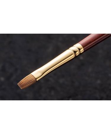 Buy Short Series Flat Lip Brush - Brown | International Shipping Available - Buy Online on GoSupps.com
