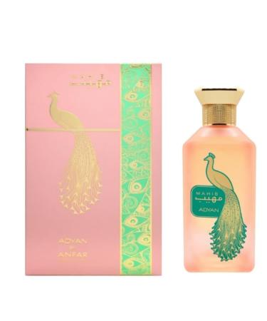 Adyan Mahib 100ml I Unisex Fragrance with Pear Bergamot Fruits Rose Ylang-Ylang Gardenia White Musk Sandalwood Jasmine Amber Musk I Captivating Scent for Men and Women I