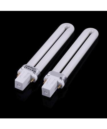 Lurrose 8Pcs Nail Lamp Bulbs Replacement 9W U-Shaped Tubes for UV Nail Art Dryer - International Shipping Available - Buy Online on GoSupps.com