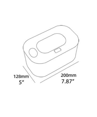 Baby Wipe Warmer - White Diaper Wipe Warmer for Babies | Keep Wipes Warm & Ready - Buy Online on GoSupps.com