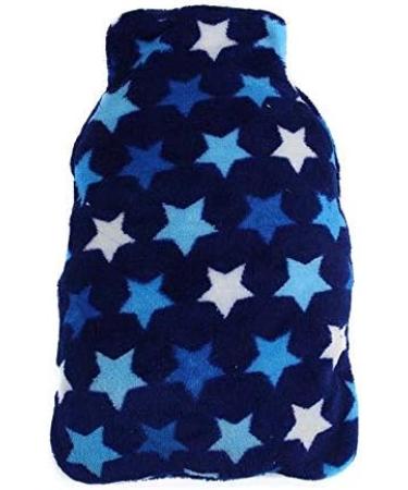 MAIES Hot Water Bottles 1000ml - Soft Coral Fleece for Home Relaxation | Keep Warm & Comfortable - Buy Online on GoSupps.com