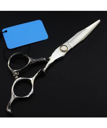 Hair Cutting Scissors 6 Inch Professional Japan 440c Sliver Bearing Hair Scissors Cutting Barber Haircut Thinning Shears Hairdressing Scissors Set - Buy Online on GoSupps.com