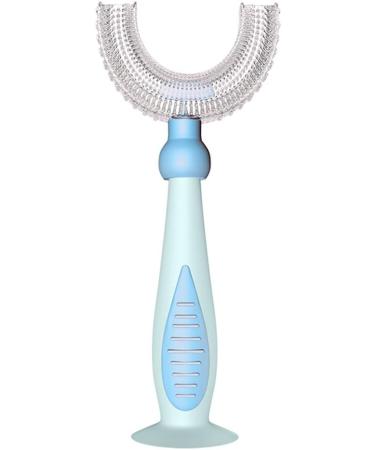 Buy Kids U-Shaped Toothbrush | Soft Silicone Manual Training Toothbrush for Toddlers & Children - Buy Online on GoSupps.com
