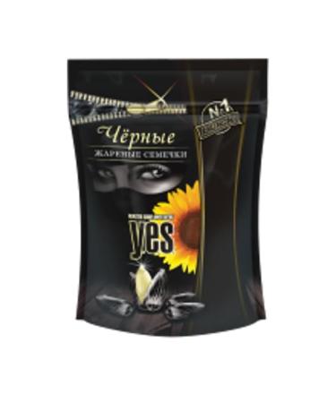 YES Black Roasted Sunflower Seeds 150g (UNSALTED)(Pack of 3)