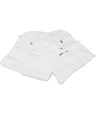 RiToEasysports 100pcs DIY Masque Facial de Gaze Blanc pr -coup Papier Masque Facial Jetable Doux pour les Salons de beaut ou les Soins de la Peau la Maison - Buy Online on GoSupps.com