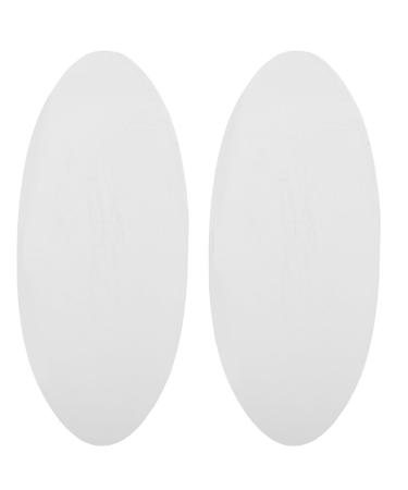 Beavorty Calf Pads 1 Pair Adhesive Pad Anti Soft Cloth Calf Corrector Women Leg Gel Corrector for Crooked or Thin Legs Transparent