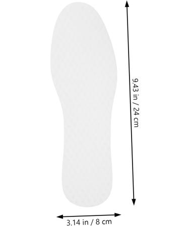 FOMIYES 20 Pairs Sweat-Absorbing Insoles for Men & Women - Absorbent Shoe Inserts for Sneakers & Running Shoes - Durable & Comfortable Foot Support - Buy Online on GoSupps.com