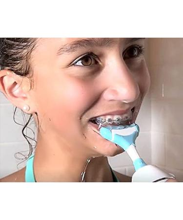 ToothShower 7-Stream Gum Massager Suite Accessory - Replacement Toothbrush Heads & Water Pick Accessories - Oral Irrigator for Teeth with Braces - White - Buy Online on GoSupps.com