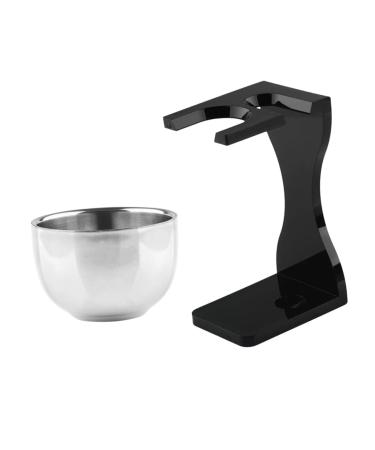 Skisuno 1 set of razor set gifts for men razor stand Tool stand Father Father Gifts Razor brush and shell men's razor men shaving cream soap man stainless steel shave