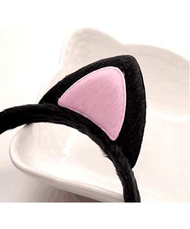 UPSTORE 2 Pcs Cat Ears Headbands - Princess Hair Bands for Girls & Women | Cosplay Party Costume Hair Accessories - Color Random - Buy Online on GoSupps.com