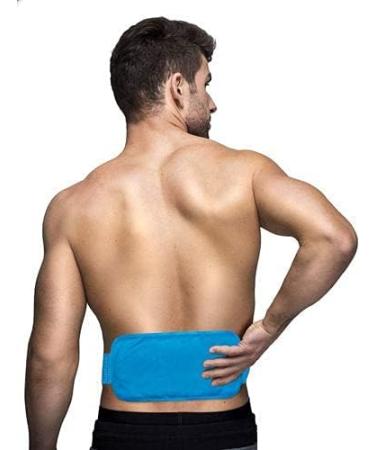 Large Reusable Gel Cold Compress - Rapid Relief for Back, Knee, Shoulder, Muscle Aches - 8 x 12 Size - Buy Online on GoSupps.com