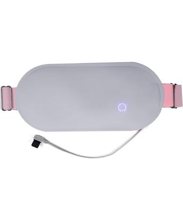 Electrically Heated Waist Belt | Graphene Infrared Heating | 3 Temperature Levels | Abdominal & Uterine Relief | Skin-Friendly Fabric (Gray) - Buy Online on GoSupps.com