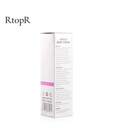 RtopR Mango Anti Cellulite Slimming Cream - Fat Burning & Weight Loss Formula - Buy Online on GoSupps.com