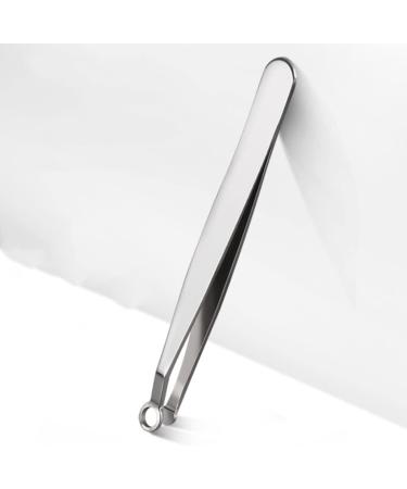 Beaupretty Brow Silver Noses Tweezers Steel Clippers Safe Precision Small Clamp Sideburns Removal Tool Stainless Trimmer Portable Tipped Creative Eyebrow and Simple Women Multi- - Buy Online on GoSupps.com